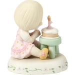 Precious Moments Growing in Grace Girl Collectible Figurine - AGE 1 BLONDE