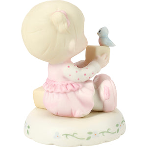 Precious Moments Growing in Grace Girl Collectible Figurine - AGE 2 BLONDE