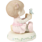Precious Moments Growing in Grace Girl Collectible Figurine - AGE 2 BRUNETTE