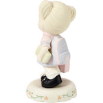 Precious Moments Growing in Grace Girl Collectible Figurine - AGE 5 BLONDE