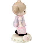 Precious Moments Growing in Grace Girl Collectible Figurine - AGE 5 BRUNETTE
