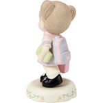Precious Moments Growing in Grace Girl Collectible Figurine - AGE 5 BRUNETTE