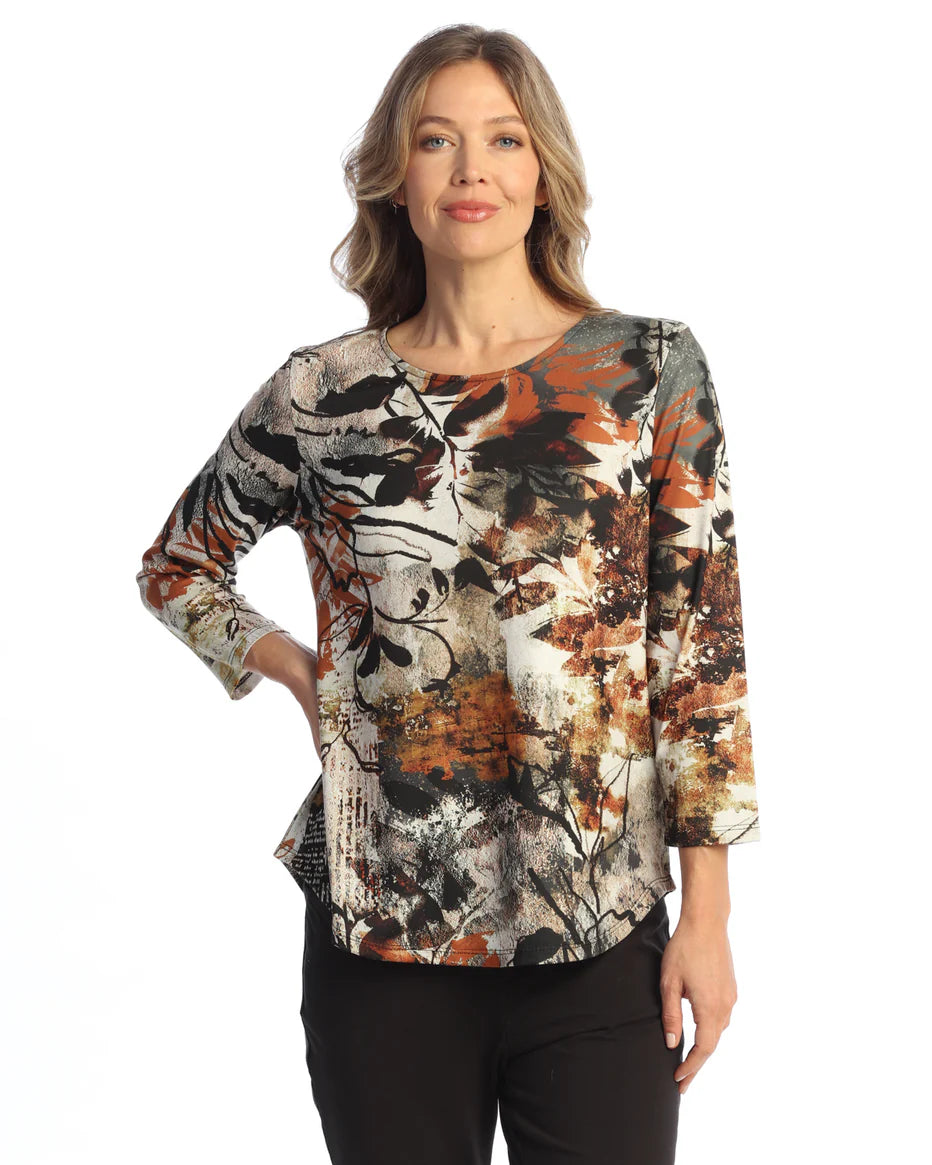 Jess & Jane Soft-Touch Round Neck Top - MADE IN THE USA