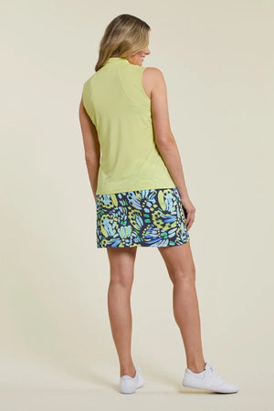 Tribal Fashions UPF 50+ Performance Skort - Sunny Lime