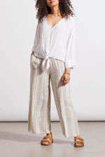 Tribal Fashions Kimono Blouse with Embroidered Palms