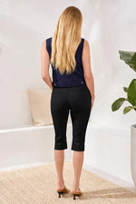 Tribal Jeans Audrey Pull-On Pedal Pusher Boundless Stretch Denim