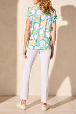 Tribal Fashions V-Neck Short Sleeve Top