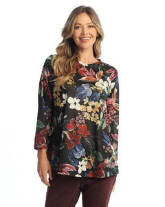 Jess & Jane Raglan A-line Drape Top - MADE IN THE USA