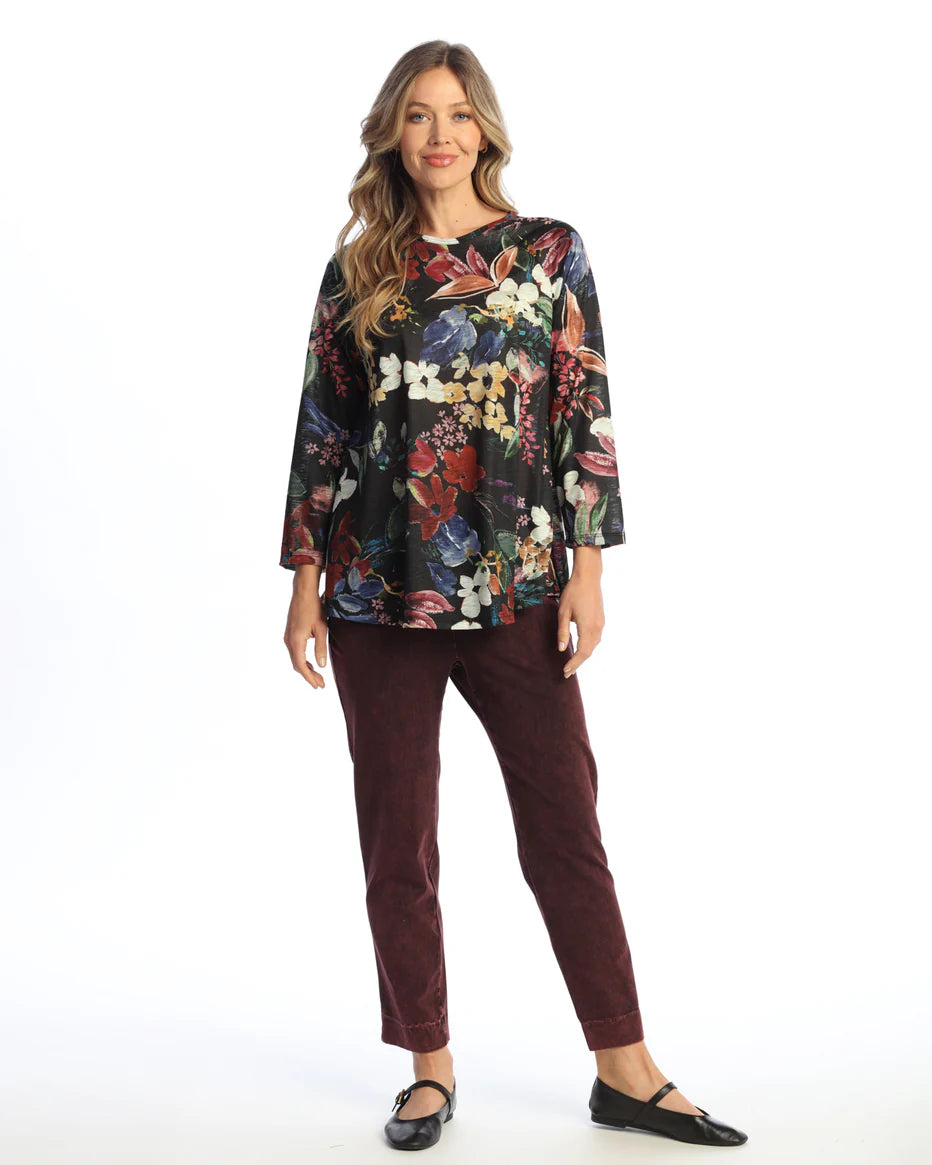 Jess & Jane Raglan A-line Drape Top - MADE IN THE USA