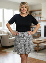 Lulu B UPF 50+ Cha Cha Skort - Tan + Beige