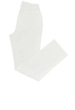 Ethyl Fly Front Straight Leg Stretch Jean - Winter White / Cream