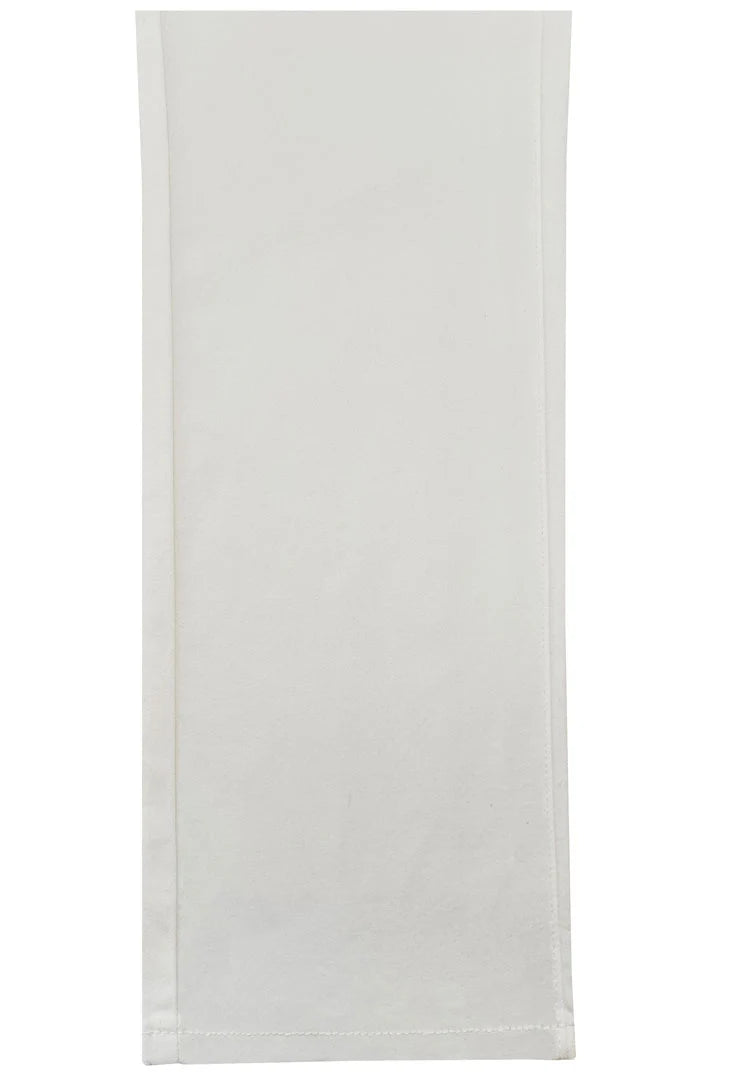 Ethyl Fly Front Straight Leg Stretch Jean - Winter White / Cream