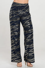 Palazzo Foil Flare Pant by Jostar - MADE IN THE USA