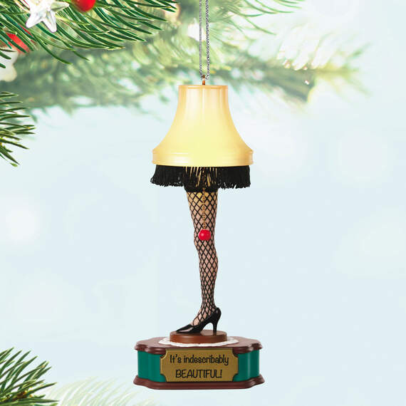 A Christmas Story™ It's Indescribably Beautiful! Ornament With Light 2024 Hallmark Keepsake