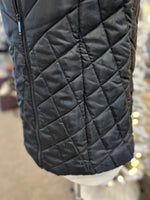 Keren Hart Puffer Zip Vest - Black