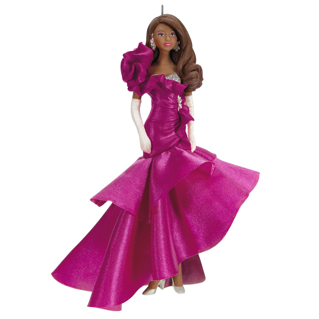 2023 Barbie™ Pink Collection™ Porcelain and Fabric Hallmark Keepsake Ornament