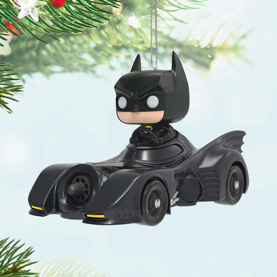 DC™ 1989 Batman™ in His Batmobile™ Funko POP!® 2024 Hallmark Keepsake Ornament