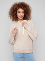 Charlie B Hooded Sweater with Fooler Sweater Hood