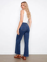 Charlie B Chloe Wide Leg Jeans - Indigo