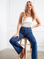 Charlie B Chloe Wide Leg Jeans - Indigo