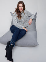 Charlie B Washed Out Corduroy Jacket - Spruce