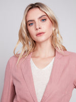 Charlie B Linen Blazer