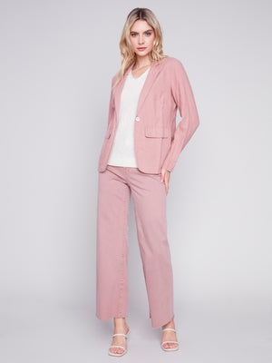 Charlie B Linen Blazer