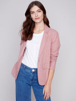 Charlie B Linen Blazer