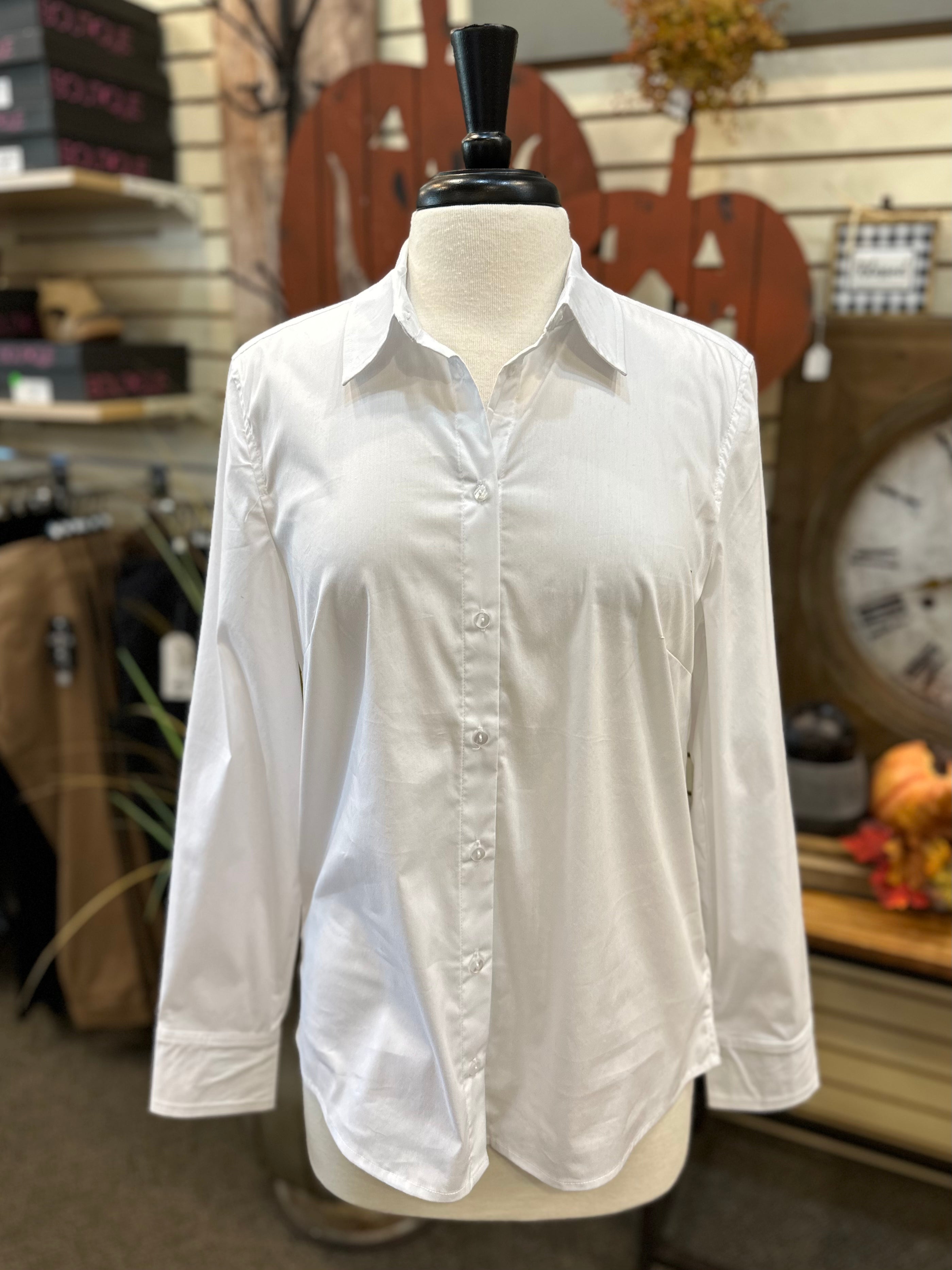 Collared Button-Down Blouse by SUNDAY