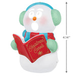 Caroling Snowman Musical 2024 Hallmark Keepsake Ornament with Light