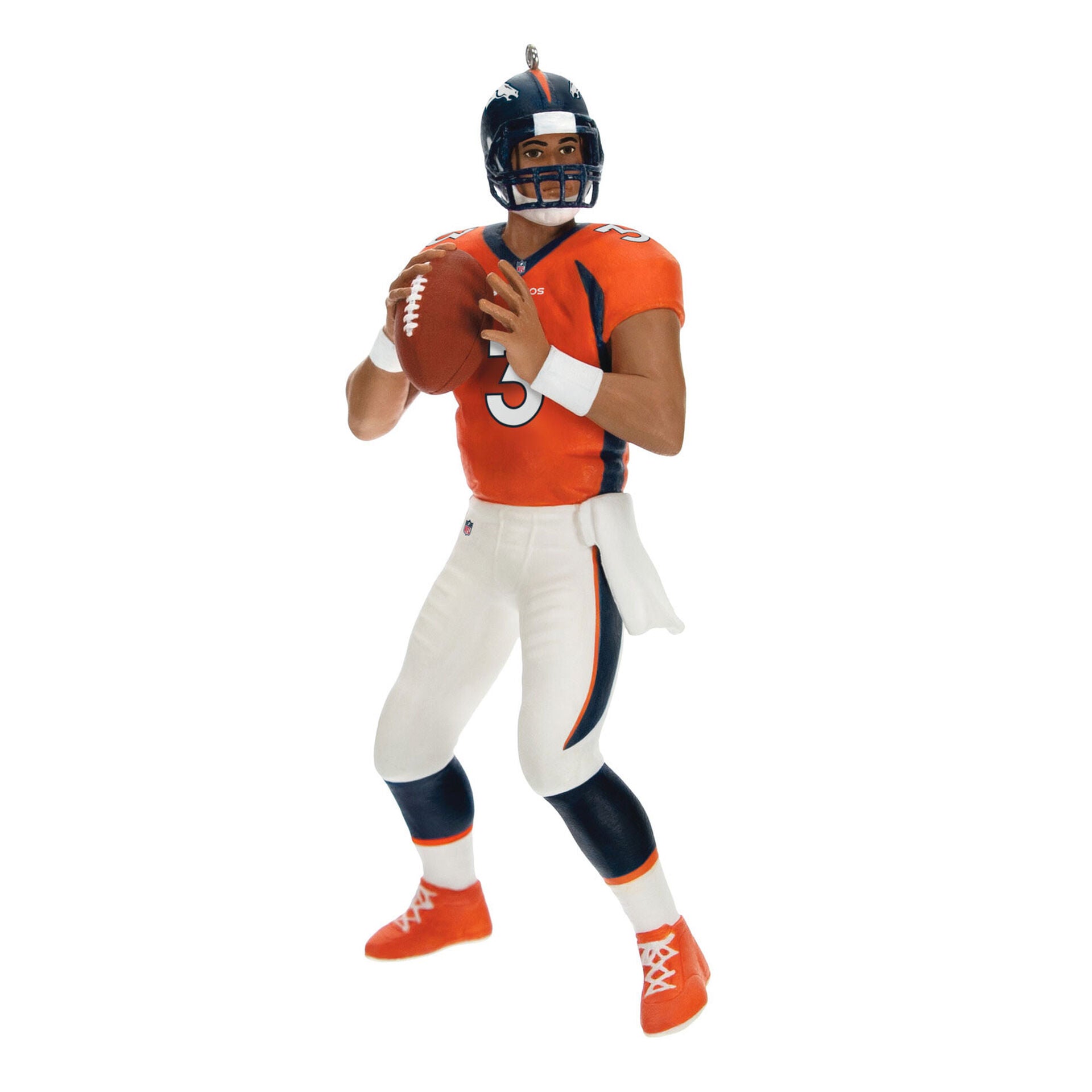 2023 NFL Denver Broncos Russell Wilson Hallmark Keepsake Ornament