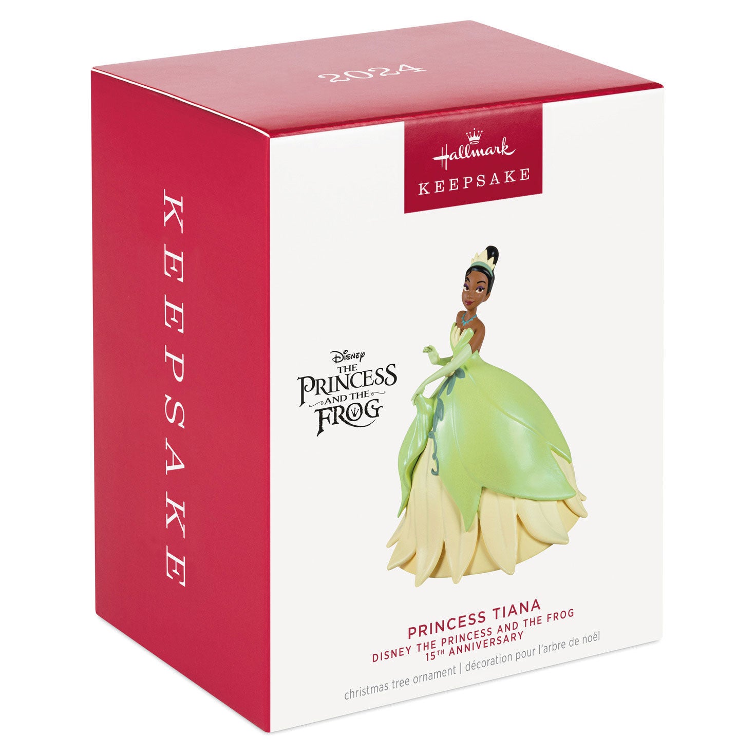 Disney The Princess and the Frog 15th Anniversary Princess Tiana 2024 Hallmark Keepsake Ornament