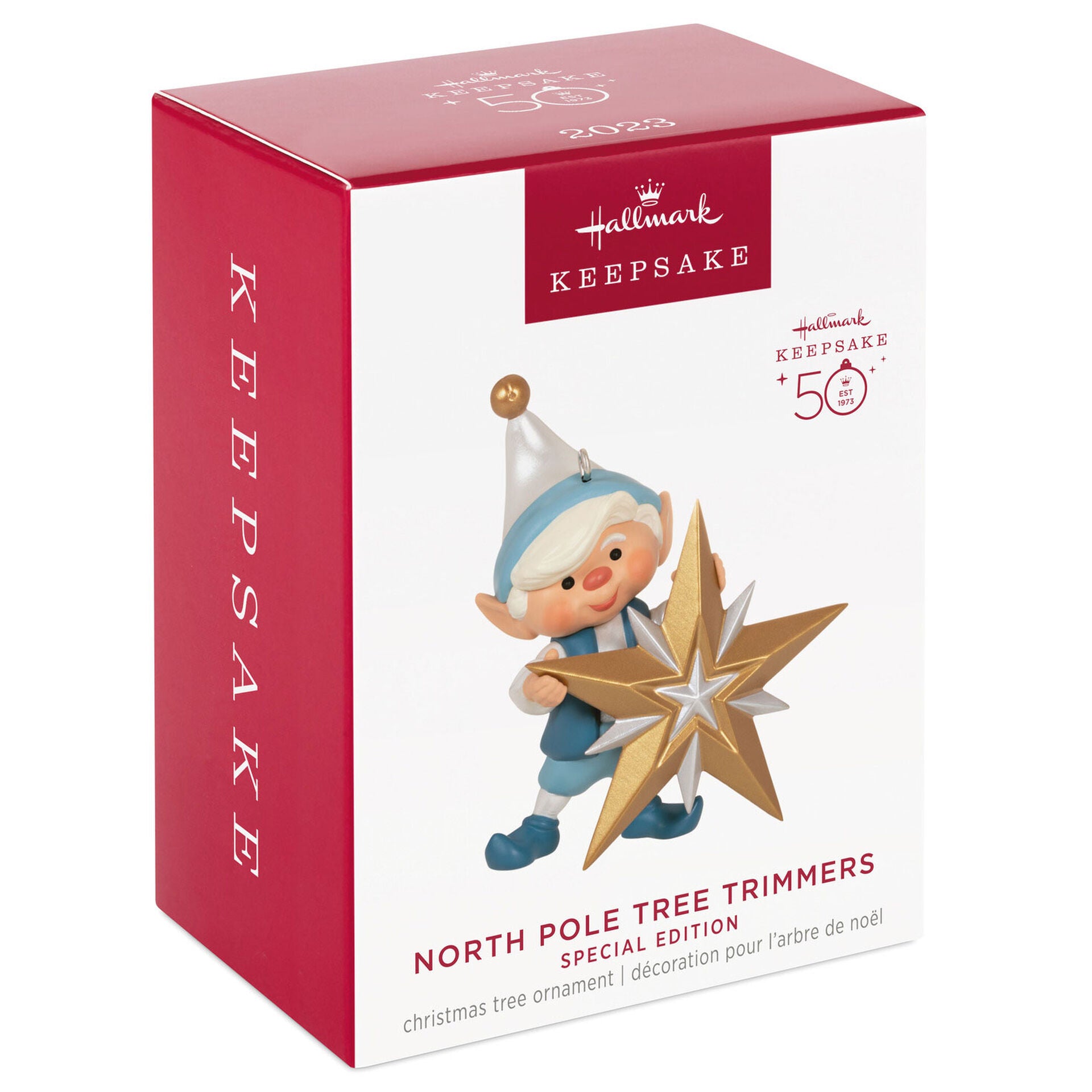 2023 North Pole Tree Trimmers Special Edition Hallmark Keepsake Ornament