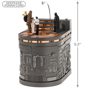 2023 Star Wars: The Empire Strikes Back™ Into the Carbon-Freezing™ Chamber with Light, Sound and Motion Hallmark Keepsake Ornament