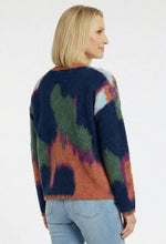 Ethyl Fuzzy Tie-Dye Sweater