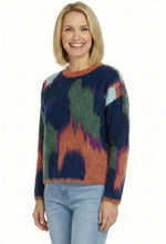 Ethyl Fuzzy Tie-Dye Sweater
