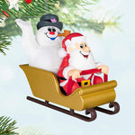 Frosty the Snowman™ Frosty and Santa 2024 Hallmark Keepsake Ornament