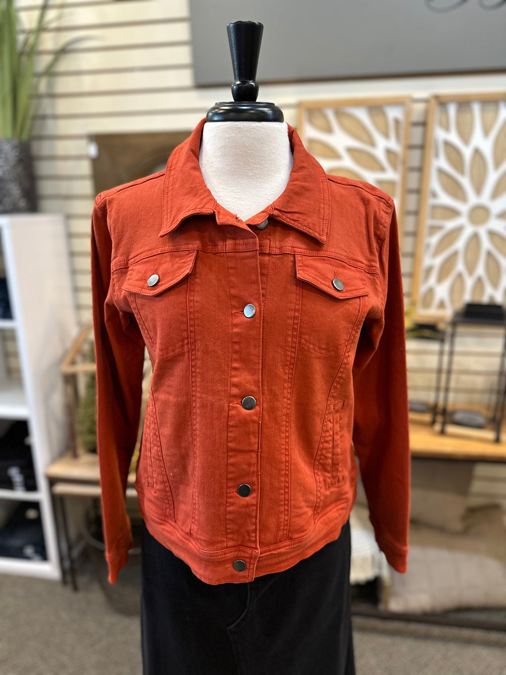 Keren Hart Terracotta Denim Jean Jacket