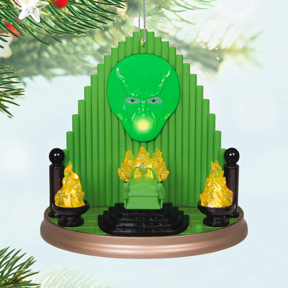 The Wizard of Oz™ The Great and Powerful Oz™ Ornament With Light and Sound 2024 Hallmark Keepsake Ornament