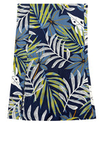 Ethyl Palm Print Crop Palazzo Pant with Pockets