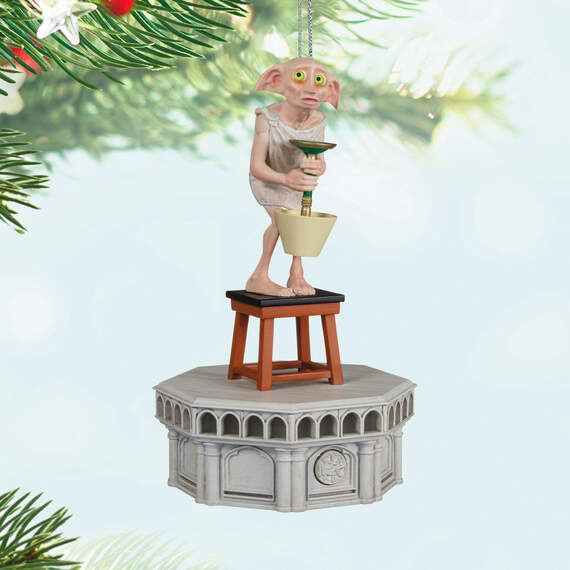 Harry Potter and the Chamber of Secrets™ Collection Dobby™ Ornament With Light and Sound 2024 Hallmark Keepsake Ornament