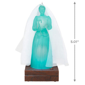 Disney The Haunted Mansion Collection Constance Hatchaway Ornament With Light and Sound 2024 Hallmark Keepsake Ornament