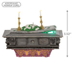 Disney The Haunted Mansion Collection The Coffin in the Conservatory Ornament With Light and Sound 2024 Hallmark Keepsake Ornament