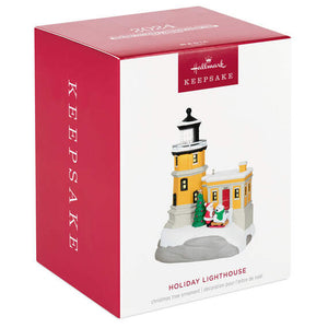 Holiday Lighthouse Ornament with Light 2024 Hallmark Keepsake Ornament