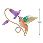 The Beauty of Birds Allen's Hummingbird Special Edition Metal Ornament 2024 Hallmark Keepsake Ornament