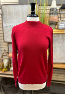 Keren Hart Mock Neck Sweater