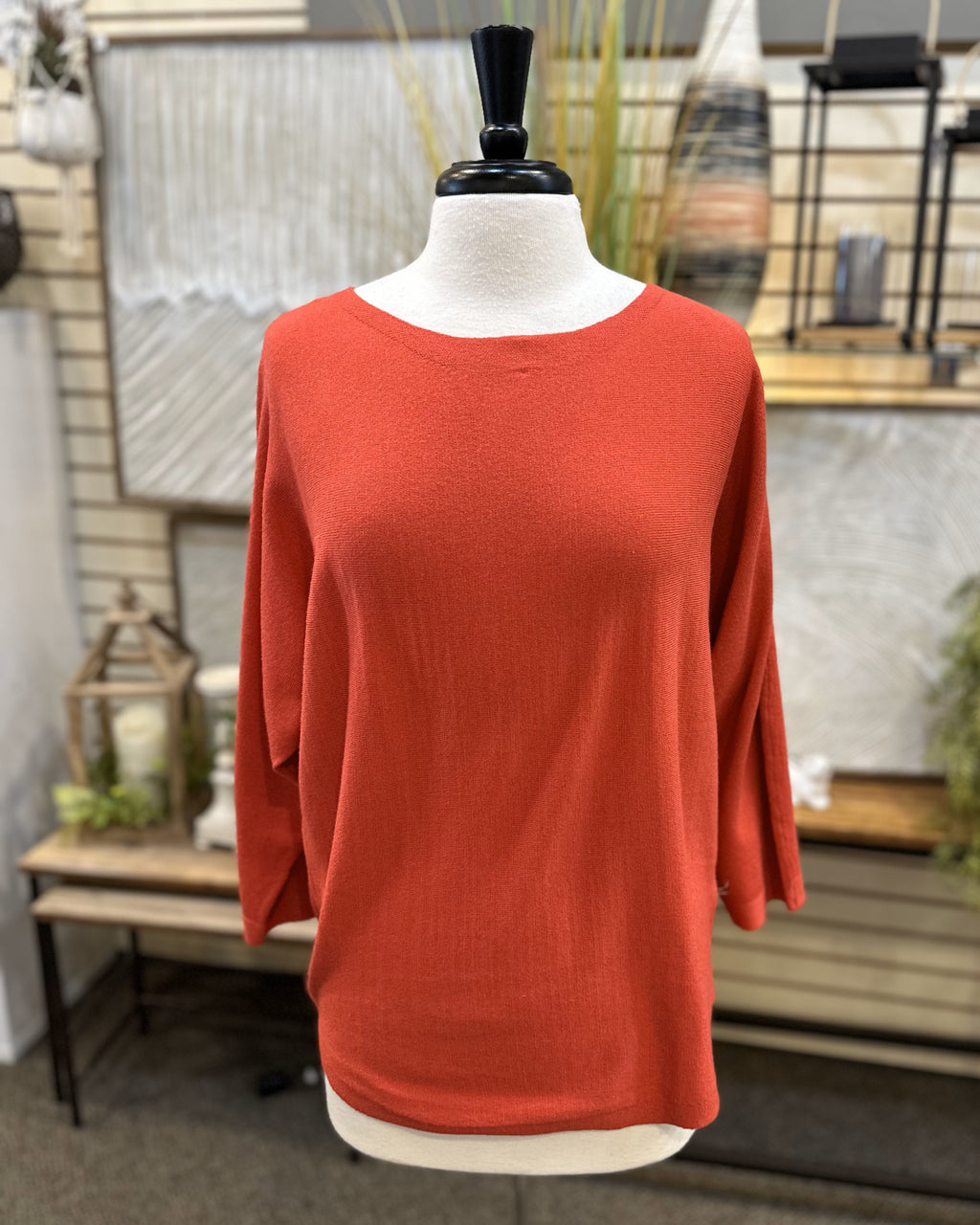 Keren Hart Batwing Knit Sweater