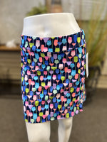 Lulu B UPF 50+ Skort - Wine Glasses