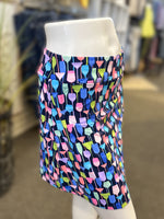 Lulu B UPF 50+ Skort - Wine Glasses