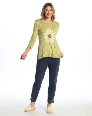 Jess & Jane Light Terry Tunic with Pocket - MADE IN THE USA
